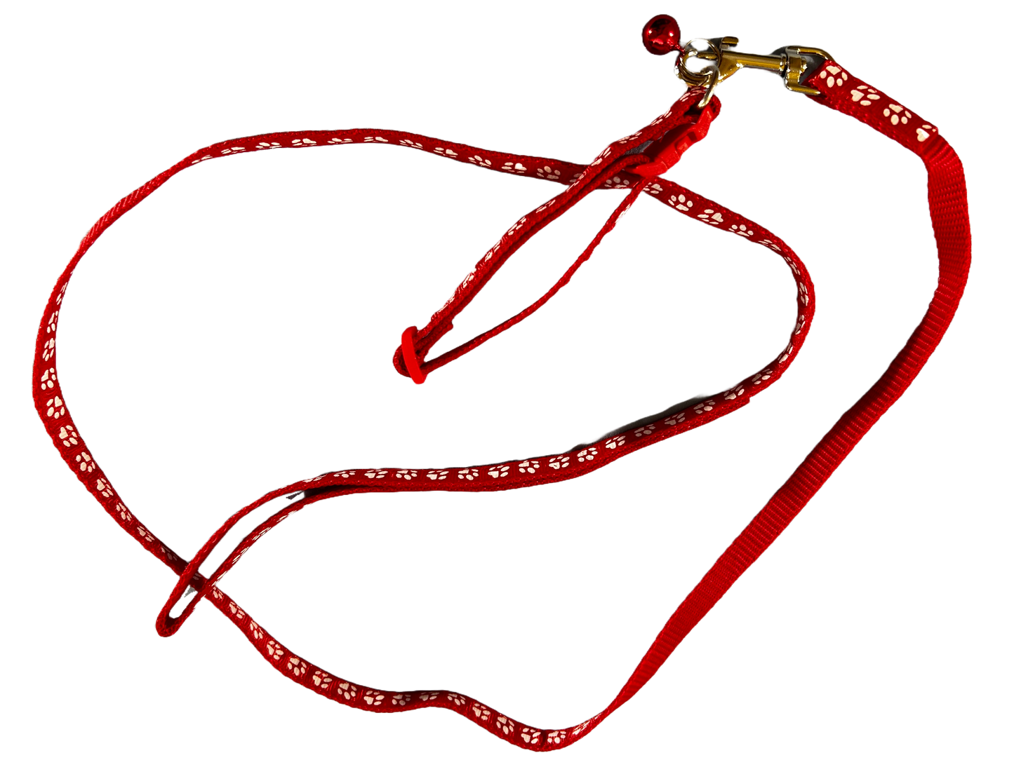 Paw Drazzel Boutique Pet's Synthetic Fiber, Alloy Metal D Ring, Small Dog Leash And Collar