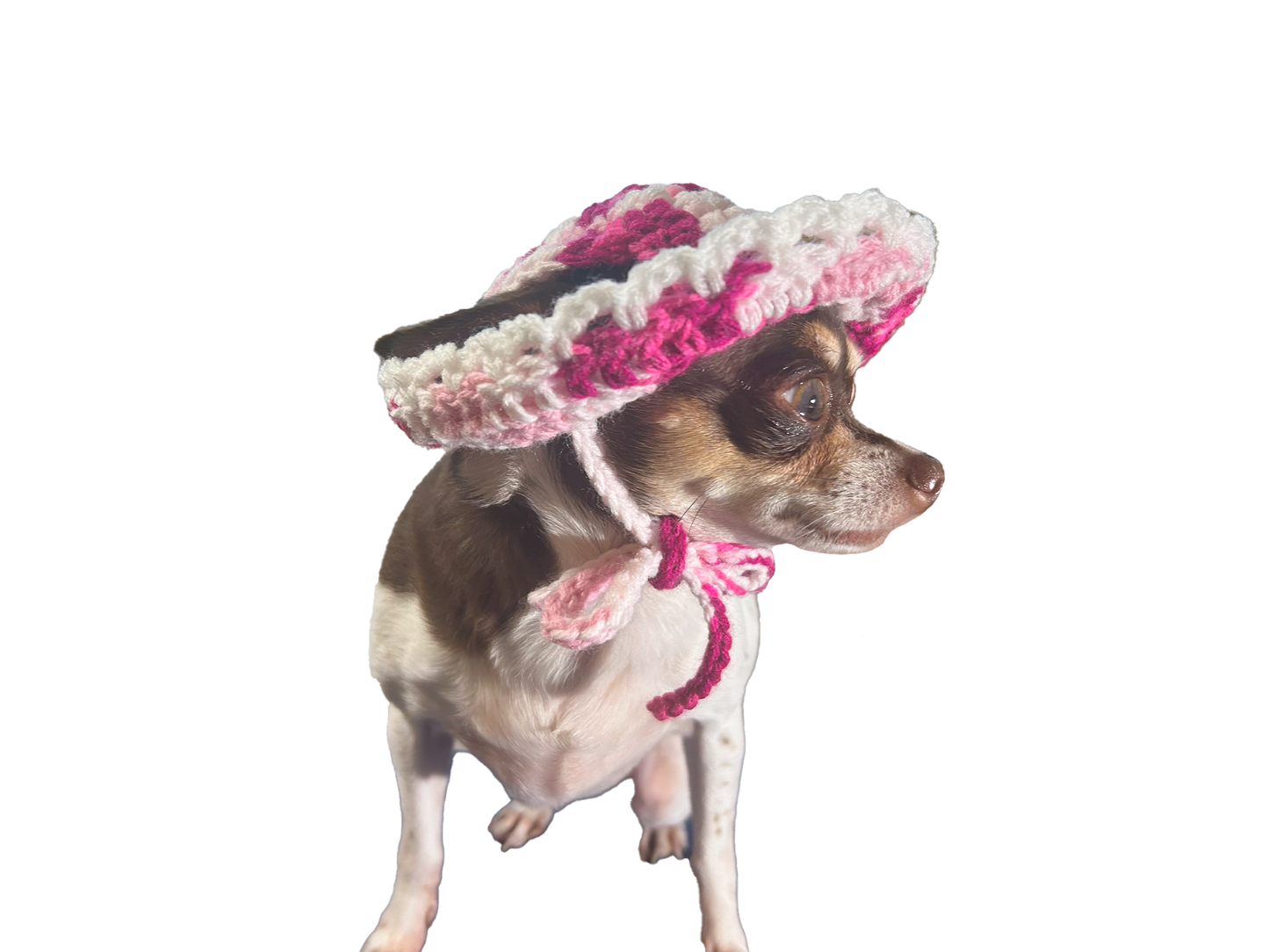 Paw Drazzel Boutique Pet's Handmade, Handmade Crochet Ruffle Hats