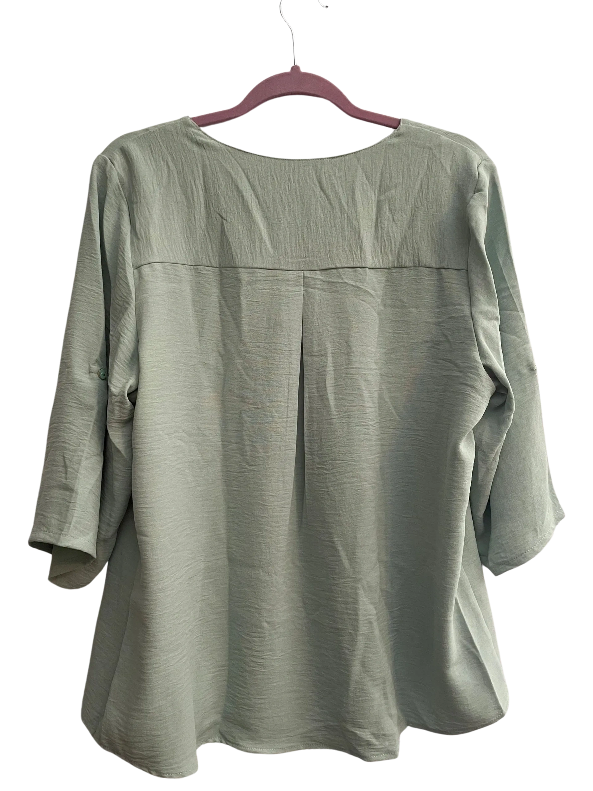 Size 16 blouse, quarter sleeve.