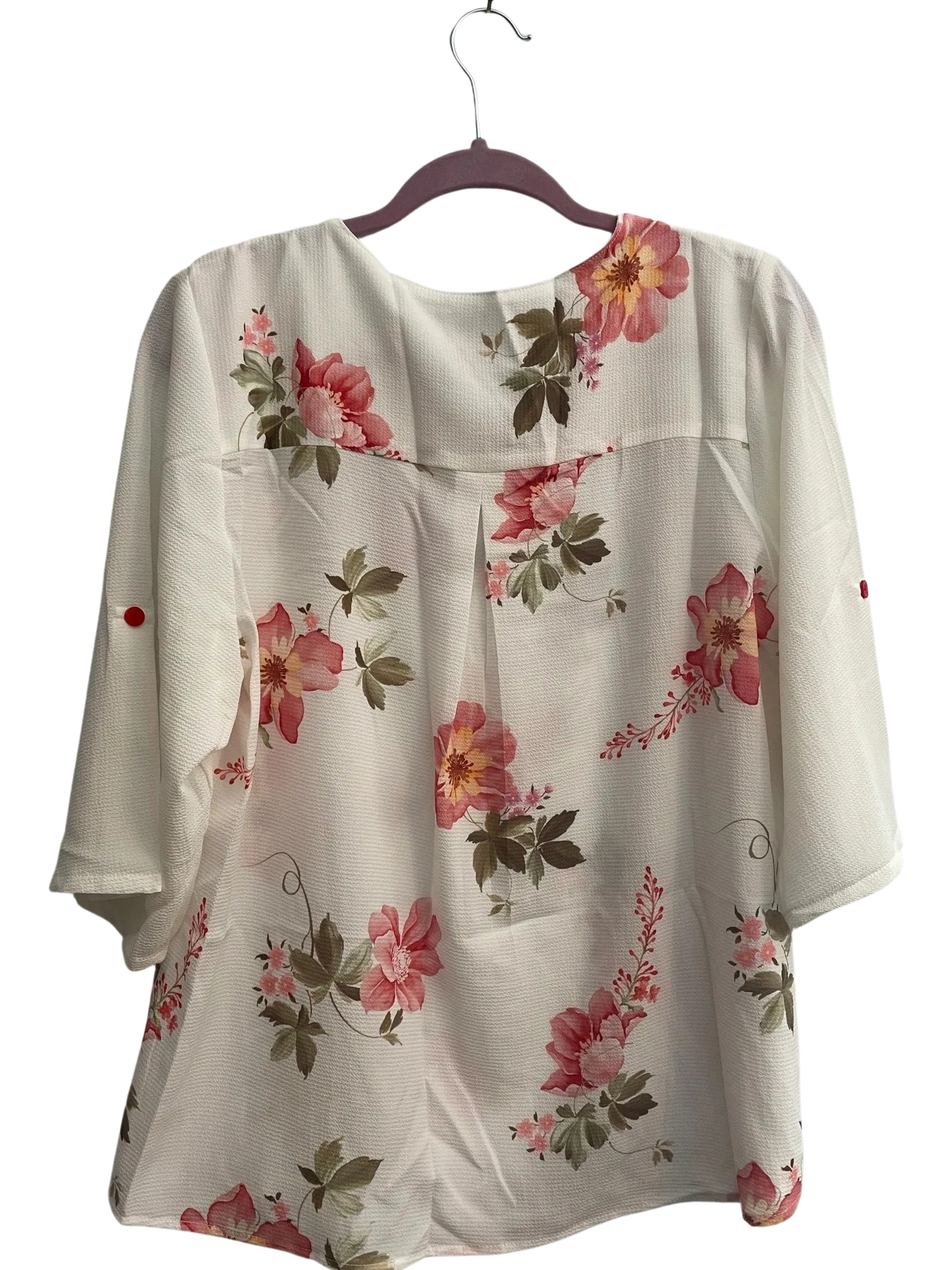 Size 16 blouse, quarter sleeve.