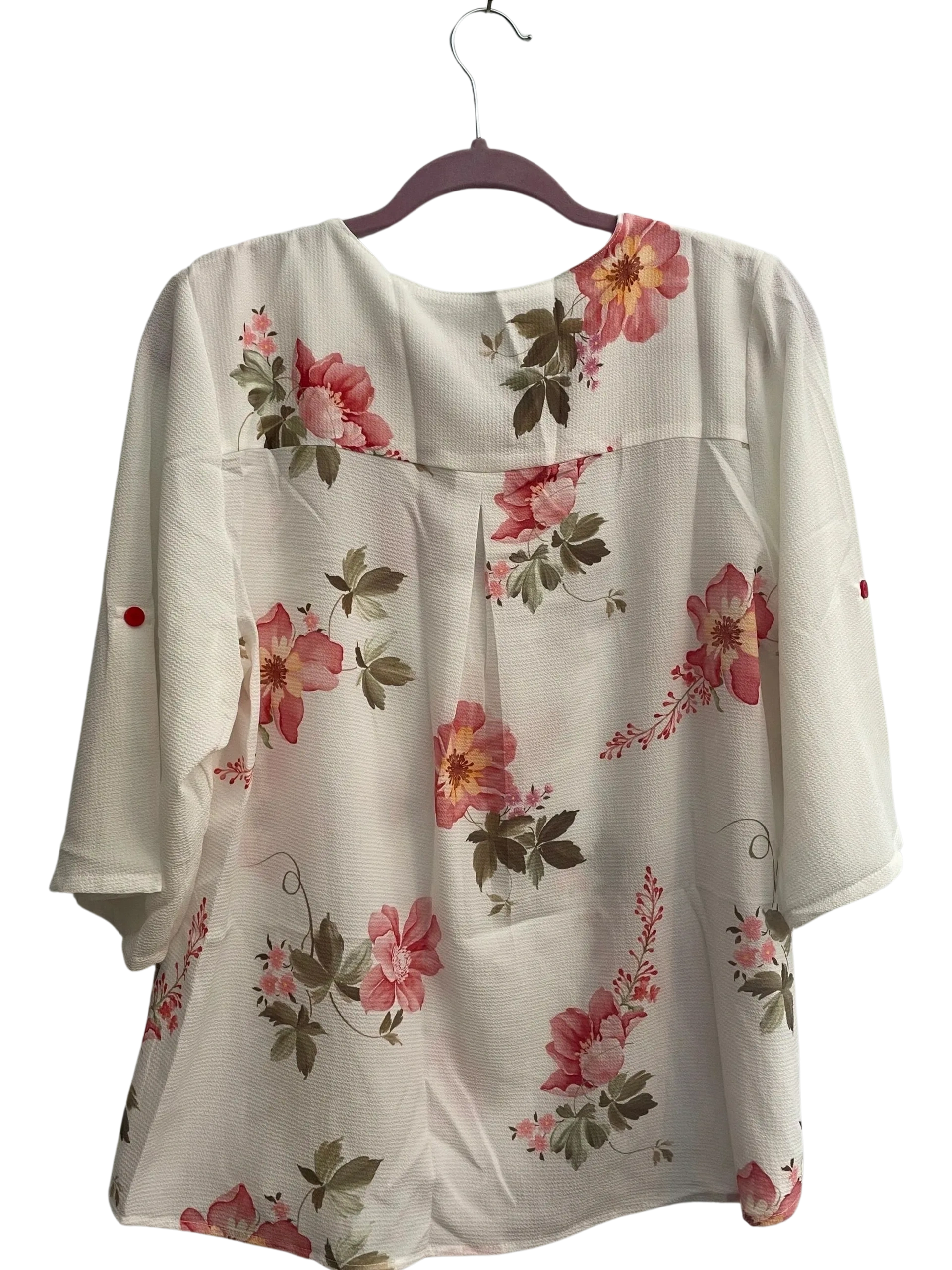 Size 16 blouse, quarter sleeve.