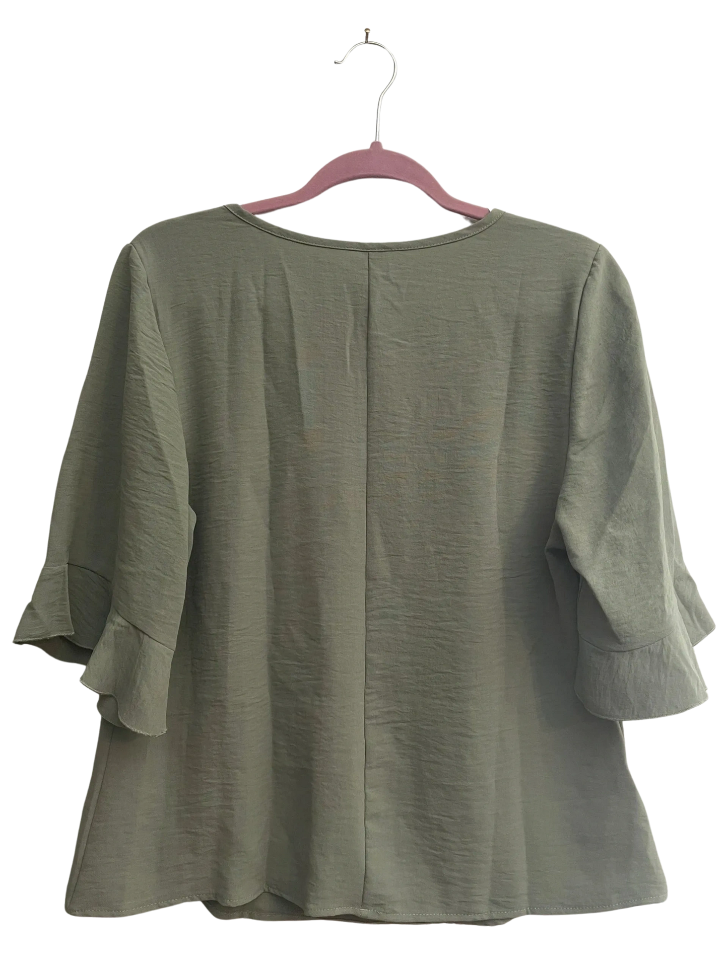 Size 12 blouse, quarter sleeve.