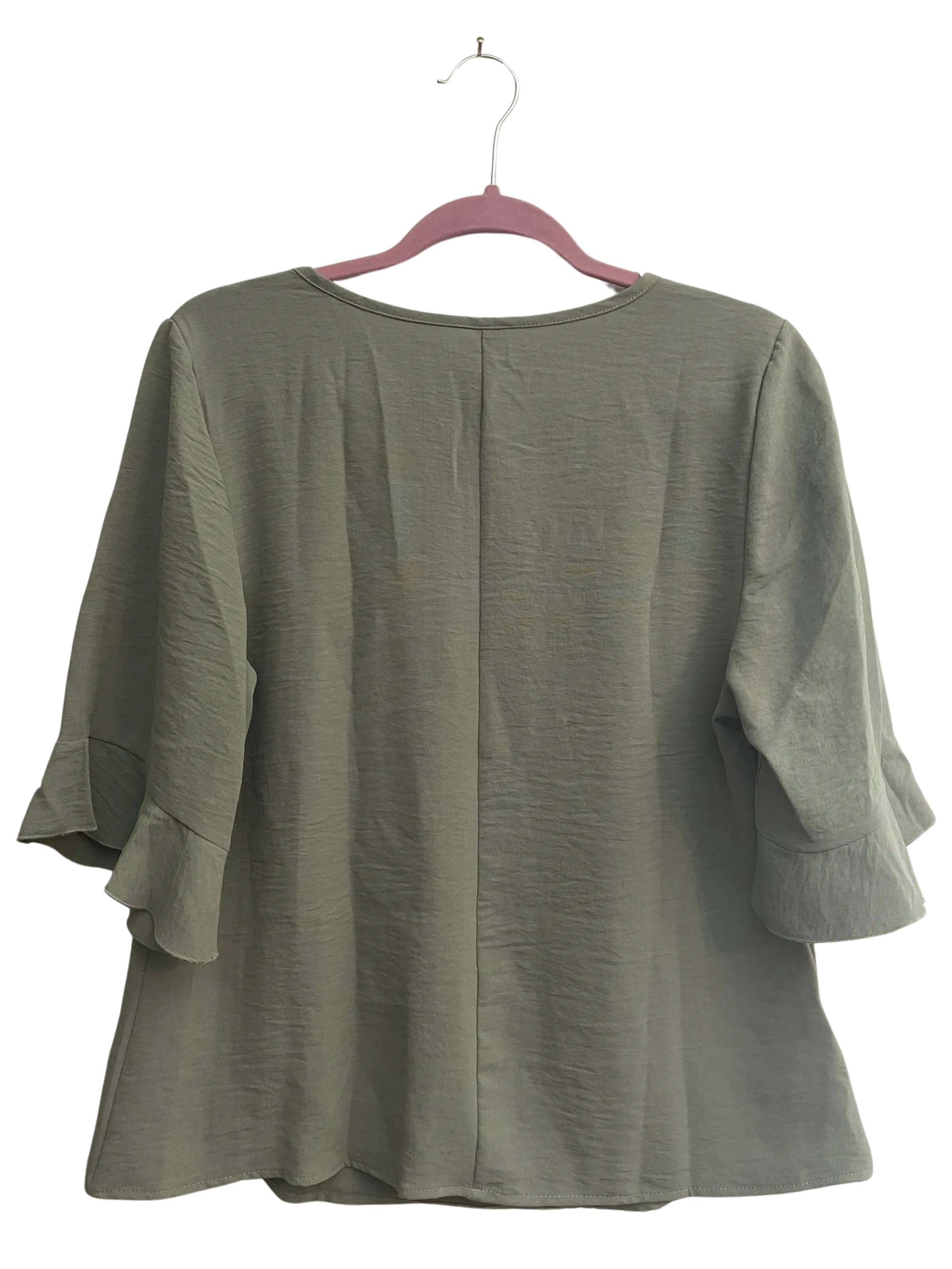 Size 12 blouse, quarter sleeve.