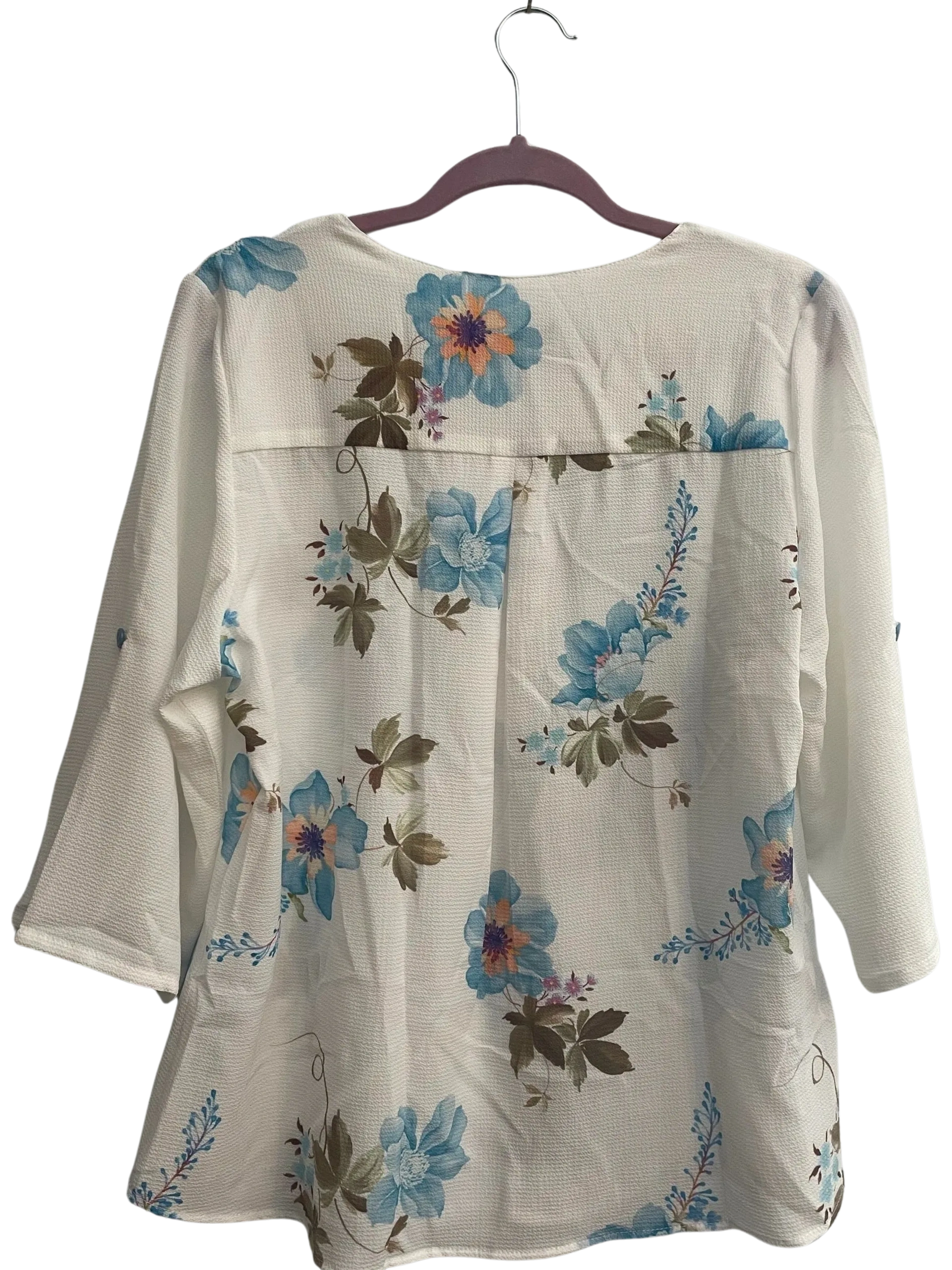 Size 14 blouse, quarter sleeve.