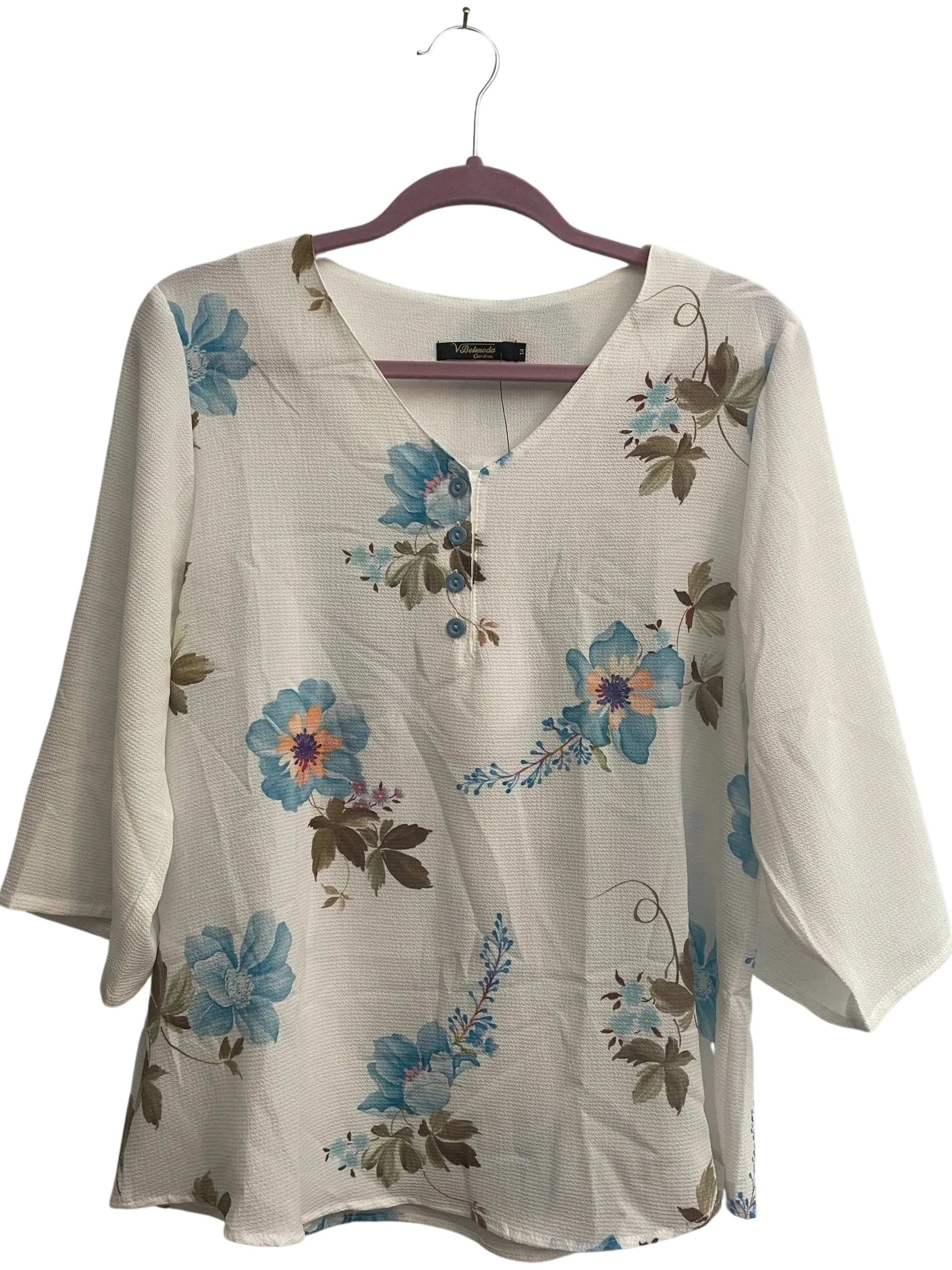 Size 14 blouse, quarter sleeve.