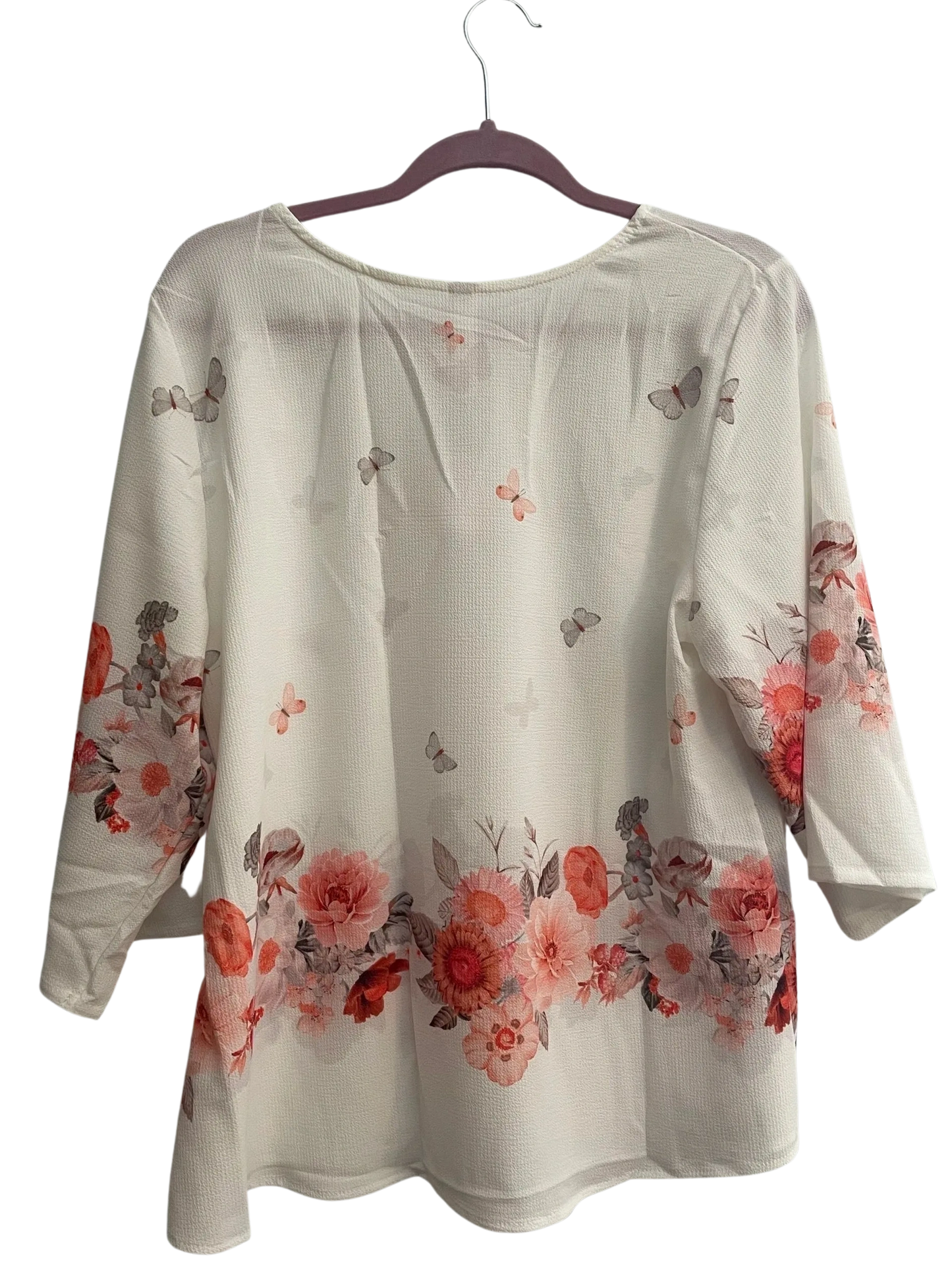 Size 16 blouse, quarter sleeve.